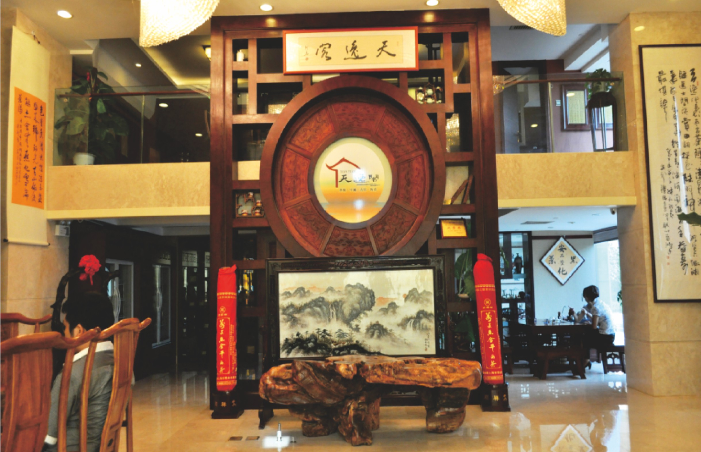 天逸閣藝術(shù)會所裝飾工程
